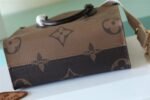 Louis Vuitton OnTheGo PM Tote Bag 9.8in/ 25cm Brown Gold Hardware For Women M46373 - Image 8