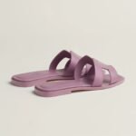 Hermes Oran Sandals Purple For Women H202230Z BR340 - Image 4