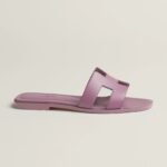 Hermes Oran Sandals Purple For Women H202230Z BR340 - Image 5
