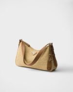Prada Small Aimée Large Bag Natural For Women 34cm/13in - 1BC247_2MG3_F0018_V_OOO - Image 2
