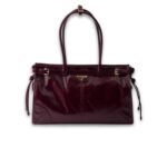 Prada Bonnie Large Handbag Bag Burgundy 38cm/15in - 1BA433_2CYR_F0LV7_V_MOO