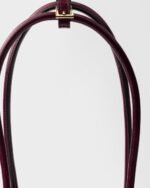 Prada Bonnie Large Handbag Bag Burgundy 38cm/15in - 1BA433_2CYR_F0LV7_V_MOO - Image 5