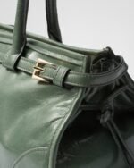 Prada Bonnie Medium Shoulder Bag 13in/ 32cm Sage Gold Hardware 1BA426_2CYR_F014J_V_MOO - Image 9