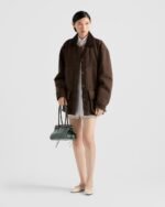 Prada Bonnie Medium Shoulder Bag 13in/ 32cm Sage Gold Hardware 1BA426_2CYR_F014J_V_MOO - Image 2