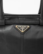 Prada Bonnie Medium Shoulder Bag 13in/ 32cm Black Gold Hardware 1BA426_2CYR_F0002_V_MOO - Image 8