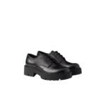 Prada Brushed Derby Black For Men - 2EG460_B4L_F0002_F_G000