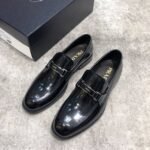 Prada Leather Loafer Black For Men - Image 6