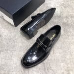 Prada Leather Loafer Black For Men - Image 4
