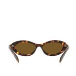 Prada Cat Eyes Sunglasses Tortoiseshell With Gold Prada Millano Logo - Image 3