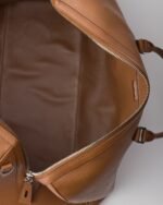 Prada Leather Duffel Bag Cognac For Men 50cm/20in - 2VC048_2BBE_F0046_V_OOO - Image 5