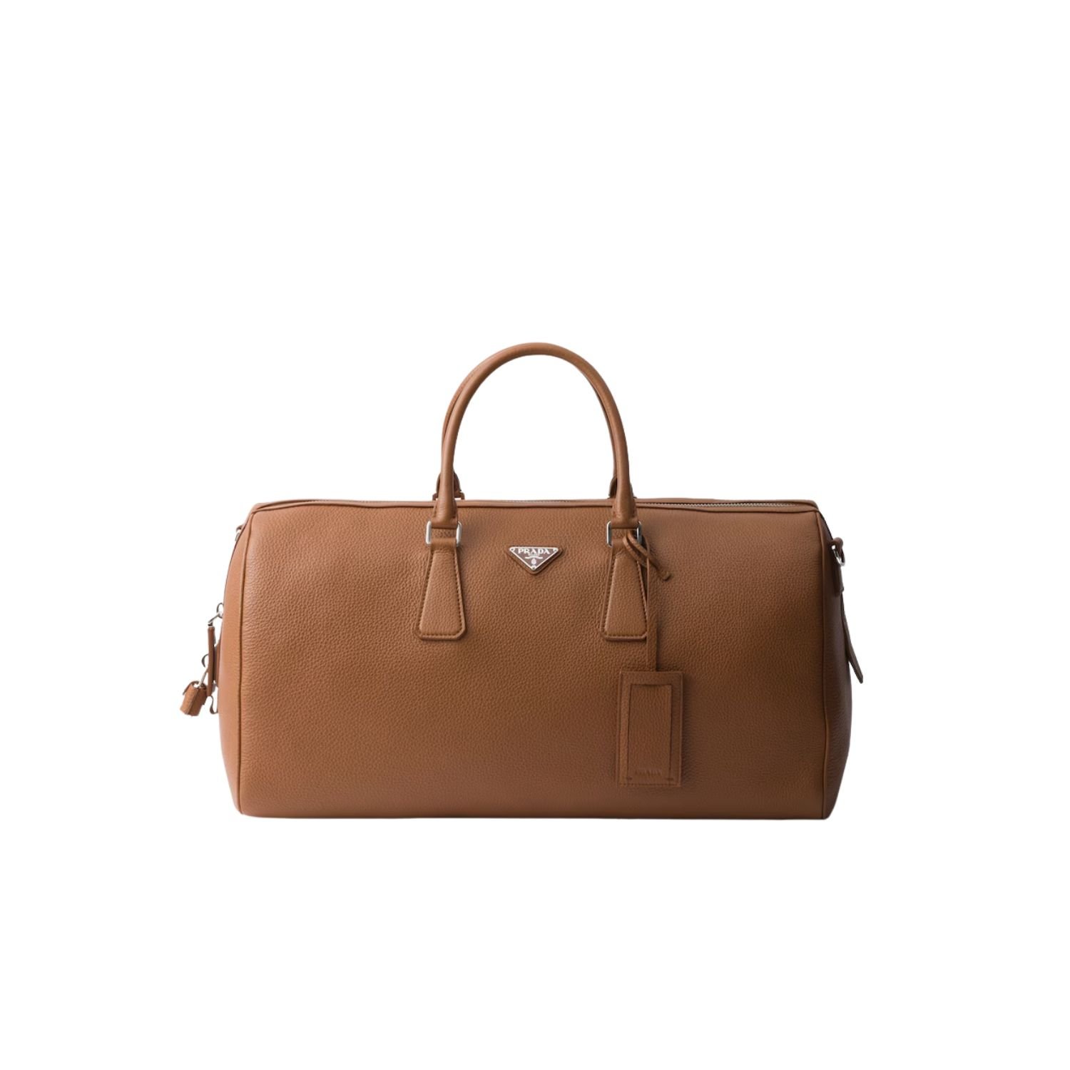 prada-duffel-bag-cognac-7.jpg Prada Leather Duffel Bag Cognac For Men 50cm/20in - 2VC048_2BBE_F0046_V_OOO - Image 1