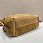 Prada Explore Large Shoulder Bag 12.6in/ 32cm Cinnamon Suede Gold Hardware For Women 1BC264_008_F0401_V_NOO - Image 7