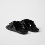 Prada Padded Leather Slides Black For Women 1XX713_ZHP_F0002_F_005 - Image 4