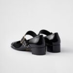 Prada Patent Leather Mary Jane Pumps Black For Women 1I816N_069_F0002_F_035 - Image 6