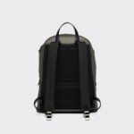 Prada Re-Nylon And Leather Backpack Forest Green For Men 12.2in/31cm 2VZ048_2DMG_F0414_V_OOO - Image 5