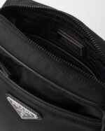 Prada Re-Nylon And Leather For Men 6.7in/17cm 2VH112_2DMH_F0002_V_XOP - Image 6