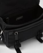 Prada Re-Nylon And Leather Shoulder Bag For Men 8.7in/22cm 2VD034_2DMH_F0002_V_XOP - Image 6