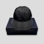 Prada Re-Nylon Baseball Cap Black Prada Cap 2HC274_2DMI_F0002 - Image 2