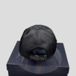 Prada Re-Nylon Baseball Cap Black Prada Cap 2HC274_2DMI_F0002 - Image 5