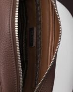 Prada Leather Shoulder Bag Sienna For Men 25cm/9.8in - 2VH189_2BBE_F0038_V_OOO - Image 5