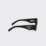 Prada Sunglasses With Triangle Logo Black SPR09Z_E1AB_F05S0_C_A055 - Image 4