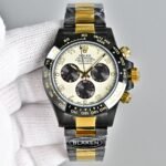 Rolex Watch Blaken Daytona Black And Gold Toned 40mm - Image 2