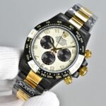 Rolex Watch Blaken Daytona Black And Gold Toned 40mm - Image 3