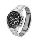 Rolex Cosmograph Daytona 40 Watch Silver Toned Black Dial 40mm For Men 126500LN-0002 - Image 4