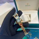 Rolex Day-Date 40 Watch Gold Toned Silver Dial 40mm For Men - Image 8