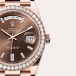 Rolex Day-Date 40 Watch Rose Gold Toned Chocolate Dial 40mm For Men 228345RBR-0006 - Image 5