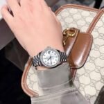 Rolex Lady-Datejust Watch Silver Toned White Pearl Dial 28mm For Women 279384RBR-0011 - Image 2