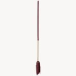 Saint Laurent Cassandre Phone Holder Crossbody Bag 7in/ 18cm Burgundy Gold Hardware For Women 808702BMIIW6259 - Image 5