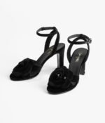 Chanel Sandals Black For Women G45927 B17944 94305 - Image 2