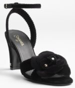 Chanel Sandals Black For Women G45927 B17944 94305 - Image 4