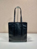Small Antiqued Nappa Tote Bag In Black For Women 12.9 in/ 33cm 1BG459_UVL_F0002_V_OOO - Image 6