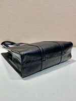 Small Antiqued Nappa Tote Bag In Black For Women 12.9 in/ 33cm 1BG459_UVL_F0002_V_OOO - Image 8