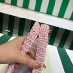 Prada Small Tote Bag 9.4in/ 24cm Pink Raffia Silver Hardware For Women 1BG422_2A2T_F0E18_V_OOL - Image 5