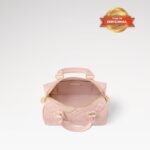 [True-to-ORIGINAL] Louis Vuitton Speedy Bandouliere 20 Top Handle Bag 8.1in/ 20.5cm Opal Pink Monogram Empreinte Gold Hardware For Women M58953 - Image 6
