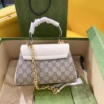 Gucci Horsebit 1955 Mini Bag White 703848 92TCK 9761 - Image 7