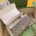 Gucci Horsebit 1955 Mini Bag White 703848 92TCK 9761 - Image 3
