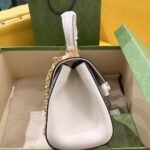 Gucci Horsebit 1955 Mini Bag White 703848 92TCK 9761 - Image 2