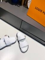 Louis Vuitton Women's Bom Dia Flat Mule White For Women LV - Image 9