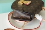 Louis Vuitton Tilsitt Monogram Brown And Pink For Women 9.5in/24cm - Image 6