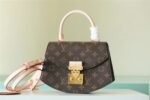 Louis Vuitton Tilsitt Monogram Brown And Pink For Women 9.5in/24cm - Image 8