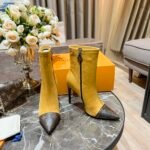Louis Vuitton Women's Cherie Ankle Boots Yellow Women LV - Image 9