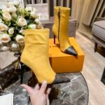 Louis Vuitton Women's Cherie Ankle Boots Yellow Women LV - Image 2