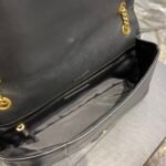 Saint Laurent Jamie Medium Chain Shoulder Bag 9.8in/ 25cm Black Gold Hardware For Women - Image 10