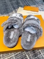Louis Vuitton Women's Paseo Flat Comfort Mule Grey For Women LV - Image 9