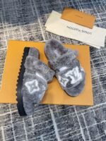 Louis Vuitton Women's Paseo Flat Comfort Mule Grey For Women LV - Image 5