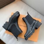 Louis Vuitton Women's LV Beaubourg Ankle Boot Black For Women LV 1A8947 - Image 2